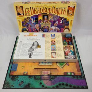 13 Dead End Drive Vintage 1993 Board Game Milton Bradley